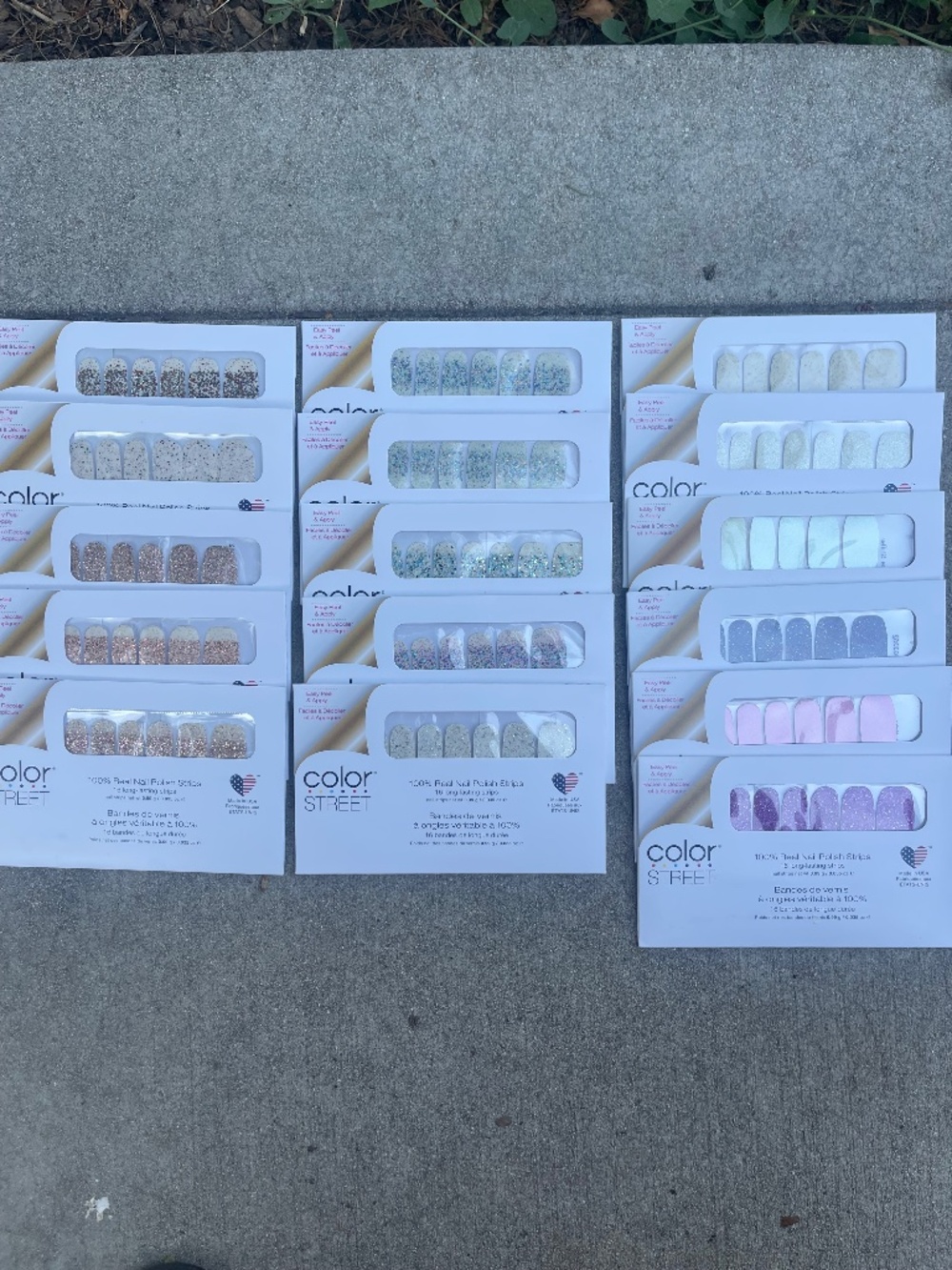 Color Street Nail Polish Strips LOT/16 Bundle